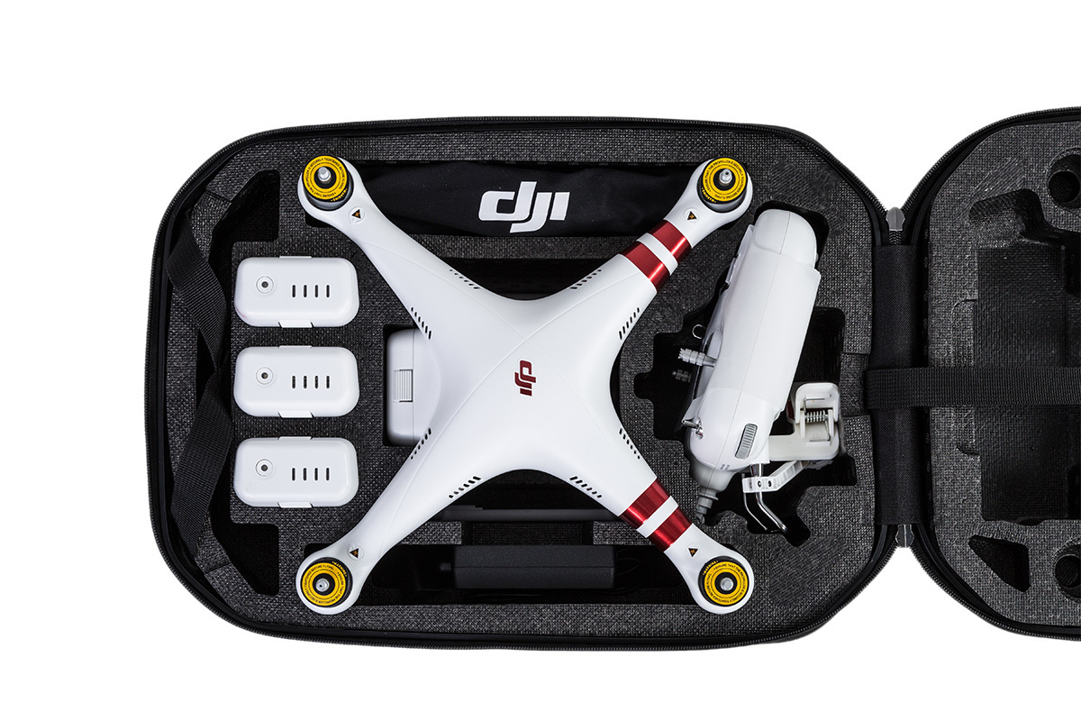 DJI Phantom 3 - Hardshell Backpack - AEROMOTUS