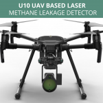 U10 UAV Based Laser Methane Leakage Detector