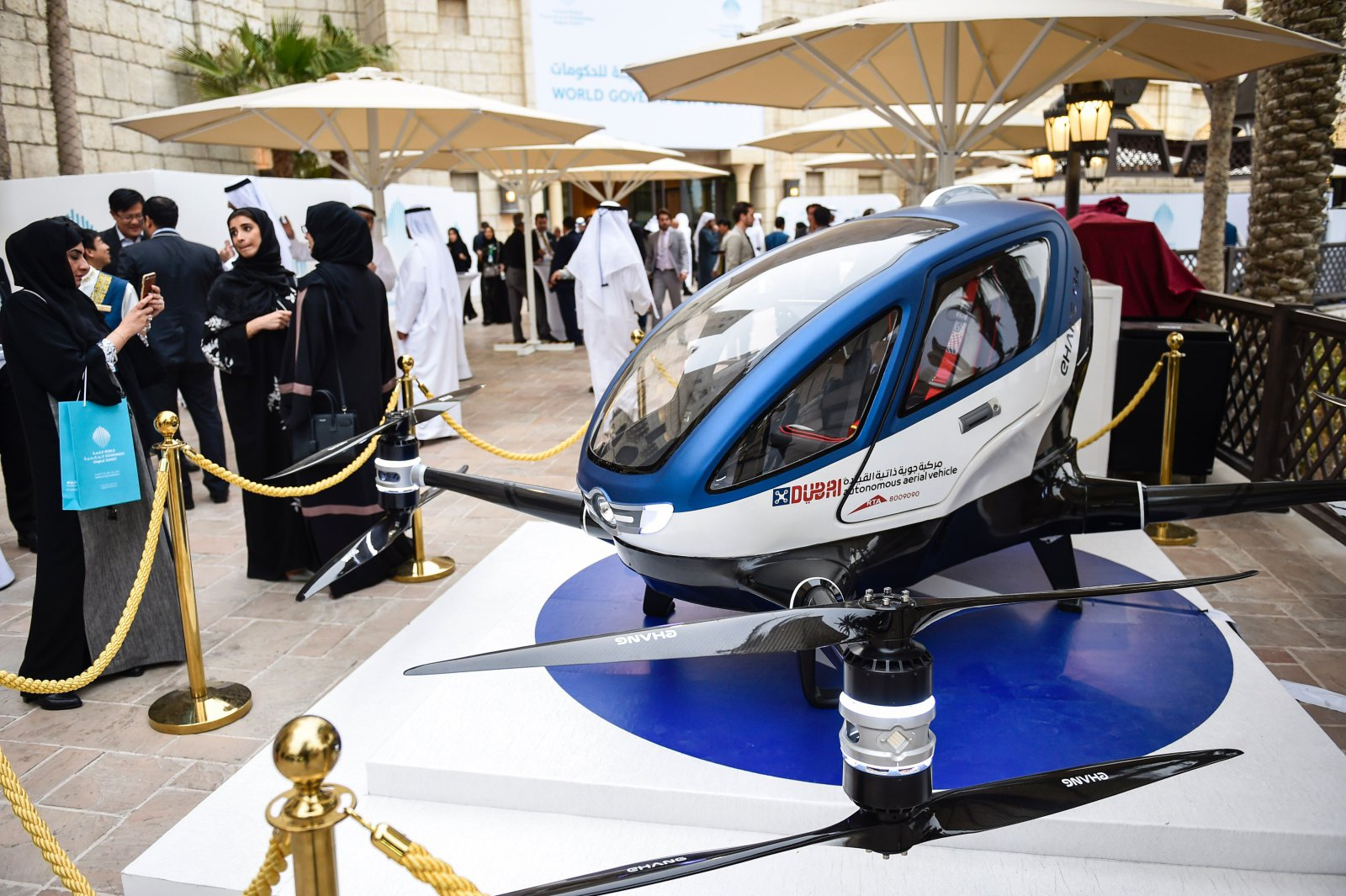 Middle East’s First Passenger Drone Trials Commence in Abu Dhabi